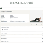 Yoga pose in Soulwise Yoga