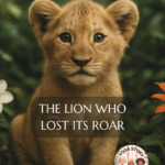 A lion cub in the jungle. Yoga story for kids.